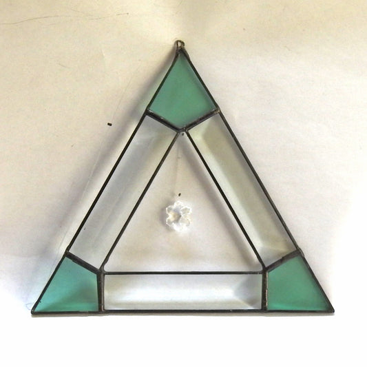 Beveled triangle with prism - small
