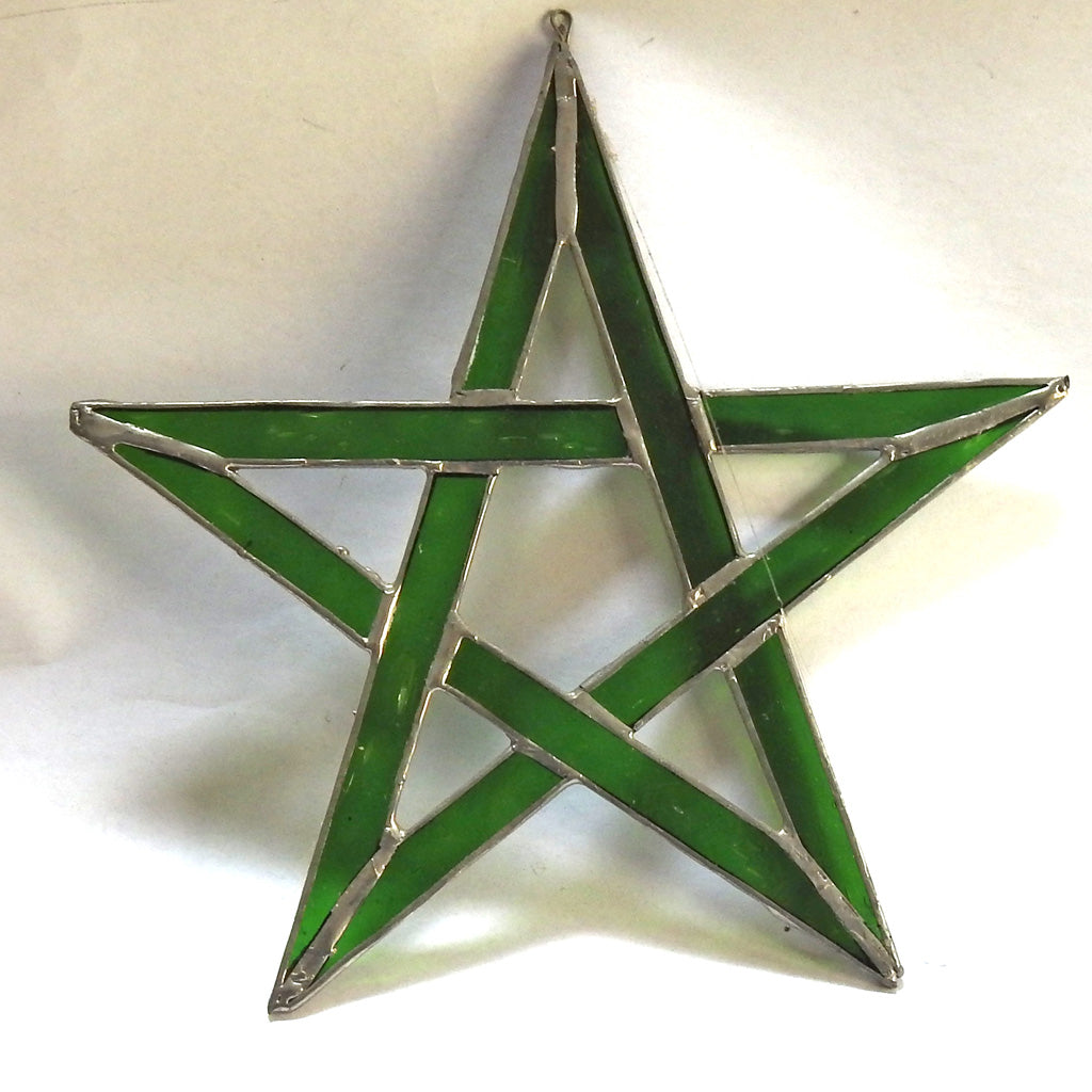 Celtic star - green